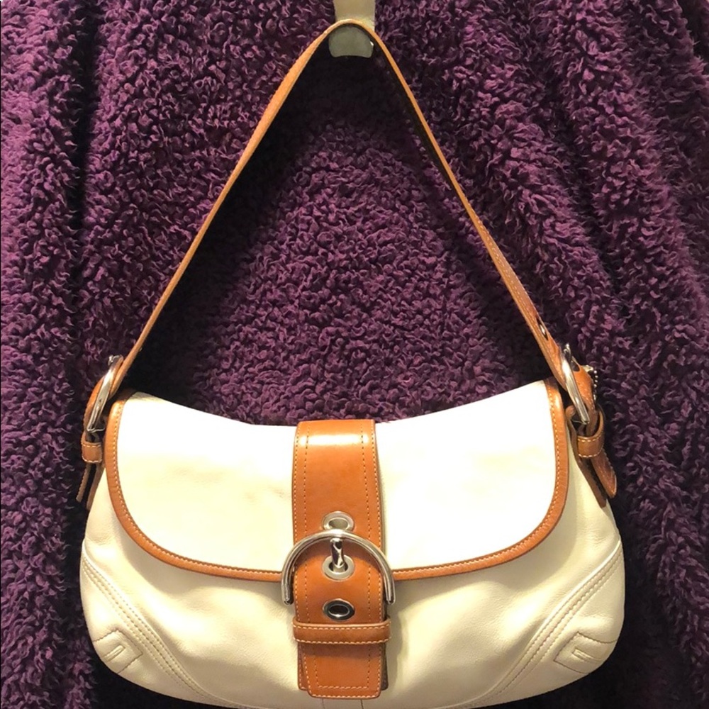 Nice all leather shoulder purse